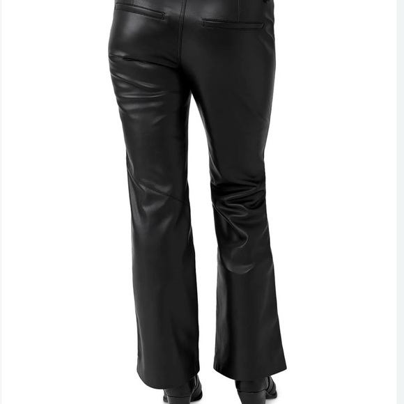 Free People Faux Leather Pants | Boho Fall Essential | Size 8 - Picture 6 of 11